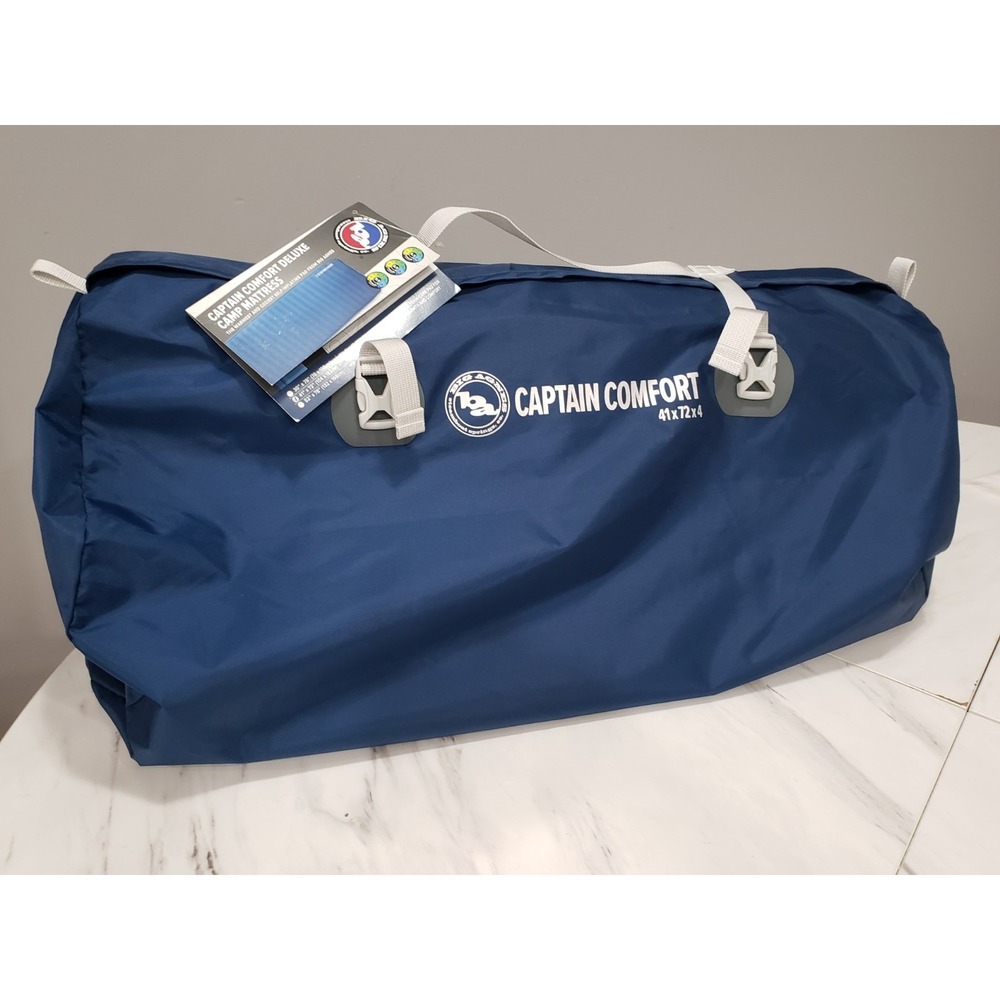 NEVER USED Big Agnes Captain Comfort Deluxe Camp Mattress Sleeping Pad 41x72